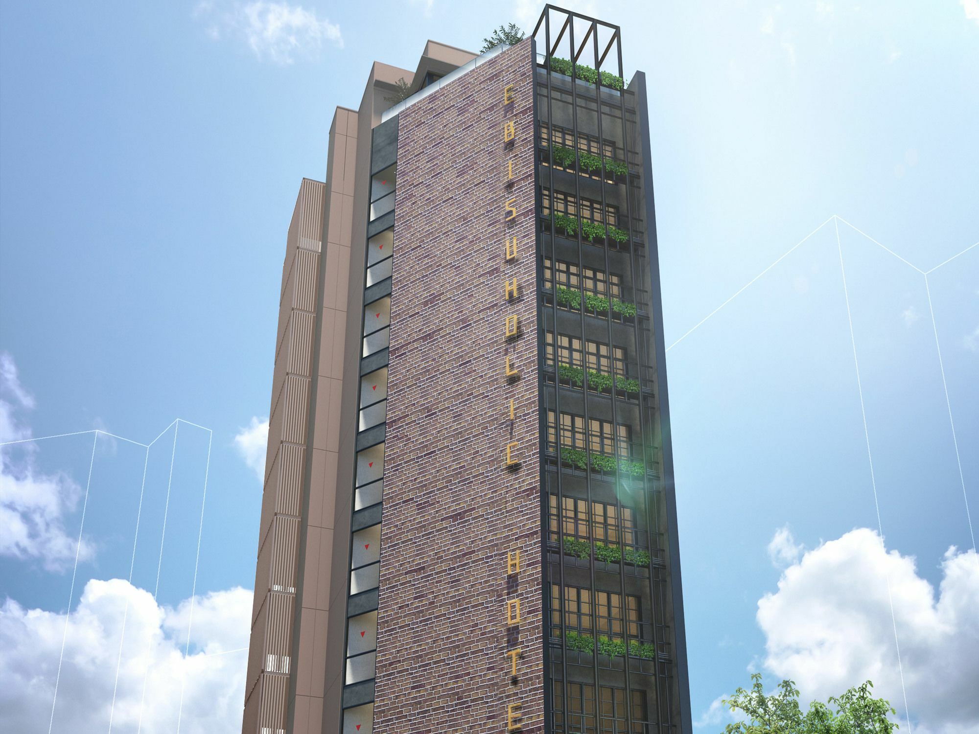 Ebisuholic Hotel Токіо Екстер'єр фото